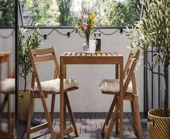 Discover IKEA's Stylish Bistro Set for Cozy Balconies Under $250