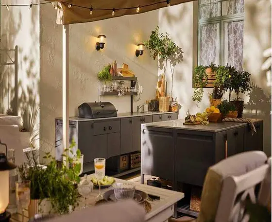 Discover IKEA's Affordable Modular Outdoor Kitchen for Under $500