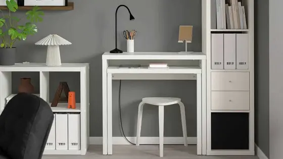 Transform Your WFH Setup with This Space-Saving Desk from IKEA