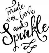 Made With Love and Sparkle logo