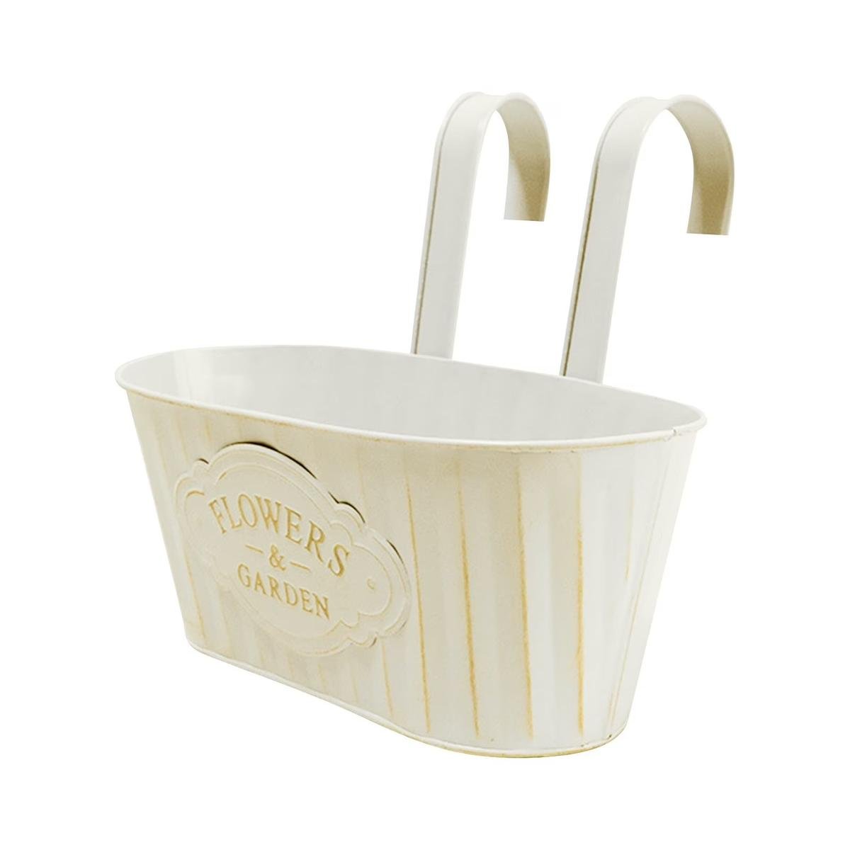 White Hanging Pot