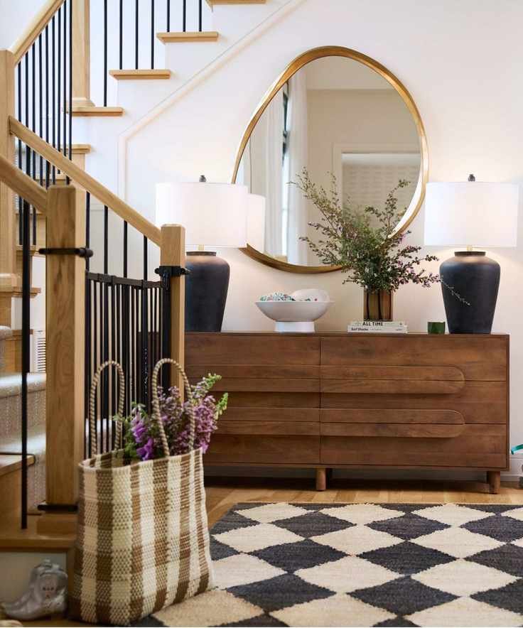 Shawn Johnson East's entryway