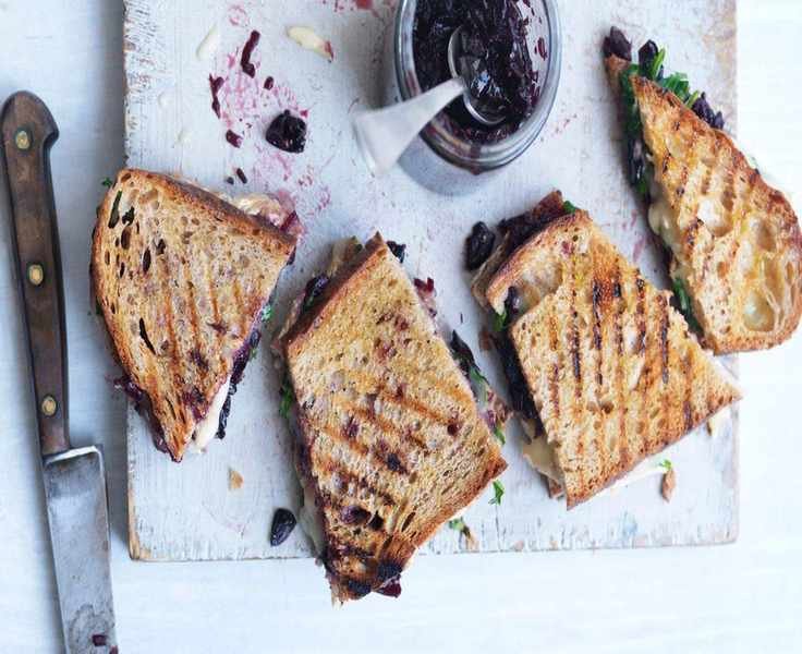 Elevate Your Grilled Cheese with Brie and Cherry Chutney Bliss