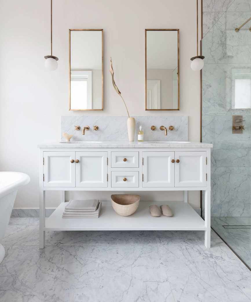 Designing a bathroom vanity