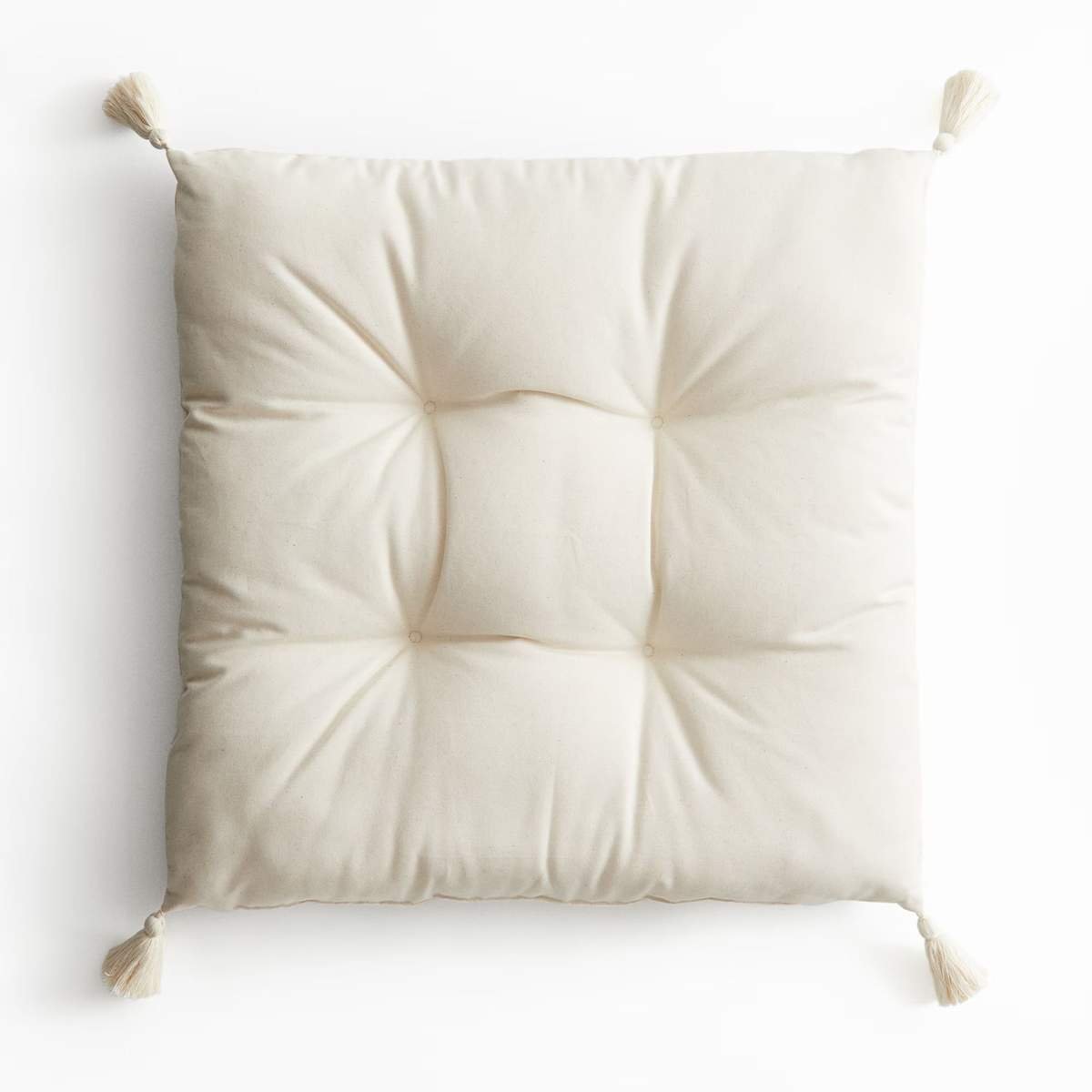 H&amp;amp;M cream outdoor floor cushion