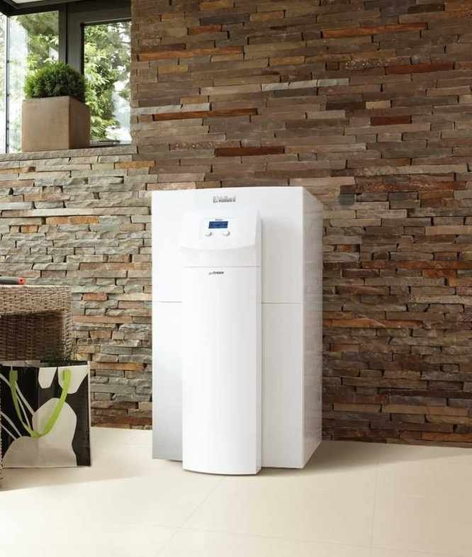 Ground source heat pump - eco cooling