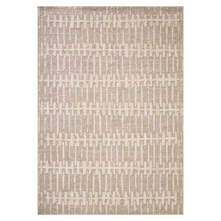 a textured neutral rug
