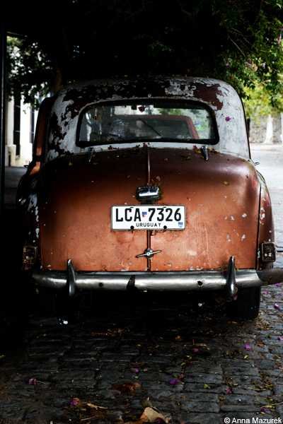 Classic car, Colonia del Sacramento, Uruguay