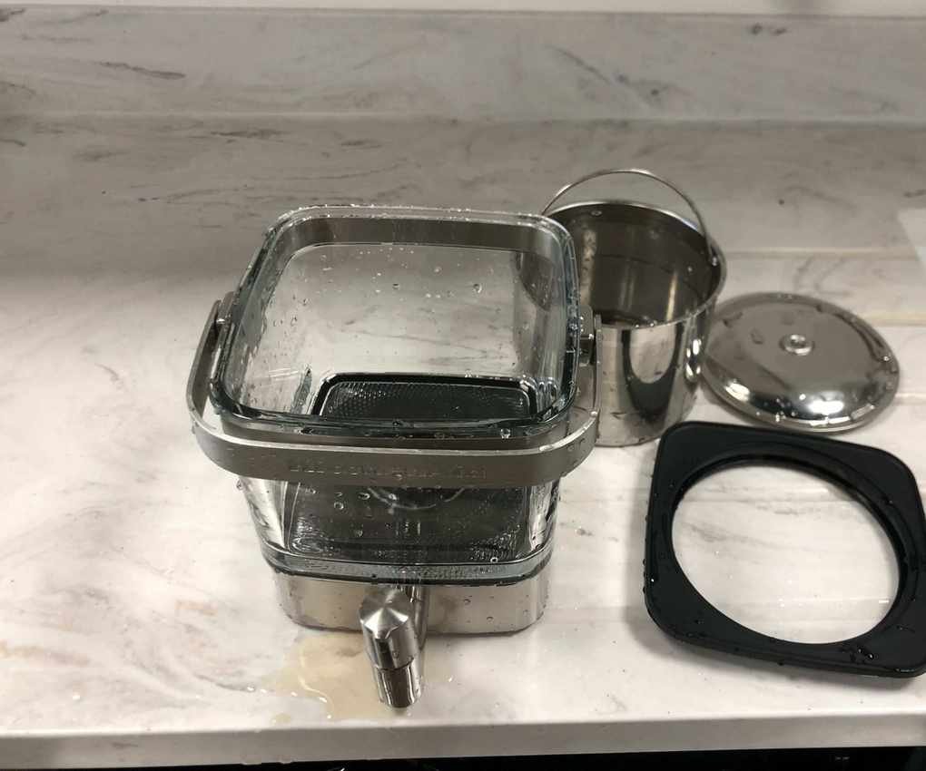 KitchenAid Cold Brew Coffee Maker in parts