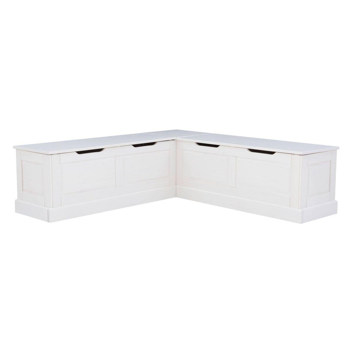 Tobin Backless Corner Breakfast Nook - Linon