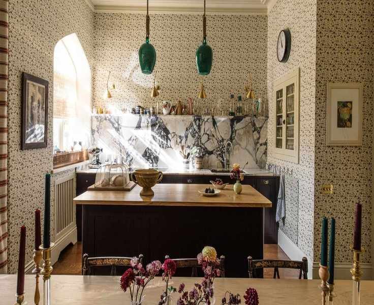 Transforming Your Kitchen with Bold Wallpaper and Style
