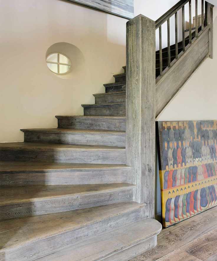 Staircase railing ideas rustic