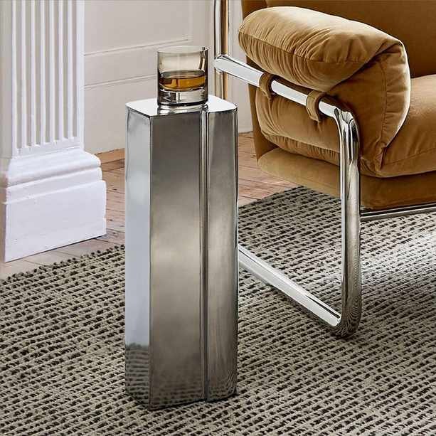 Hendrix Chrome Drink Table