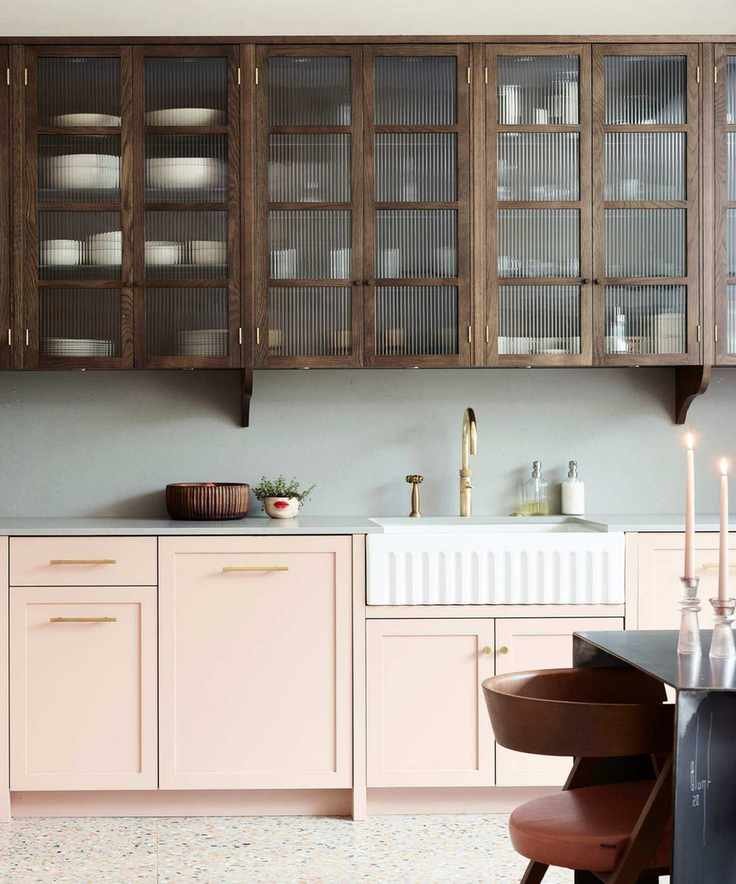 Charming kitchen with organized cabinets