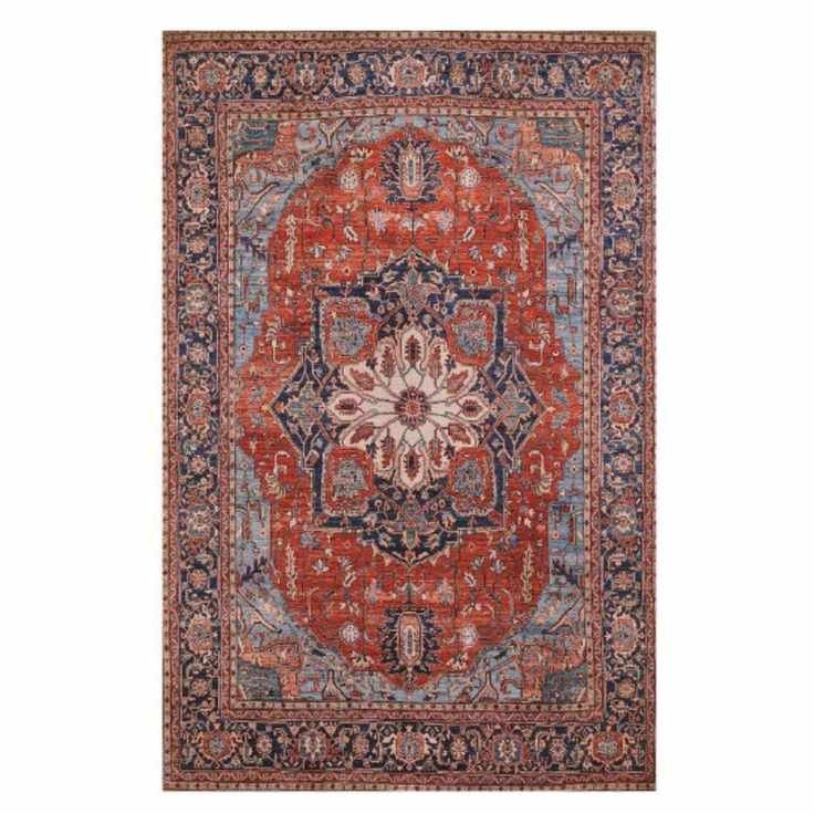 sarina oriental style rug from pottery barn
