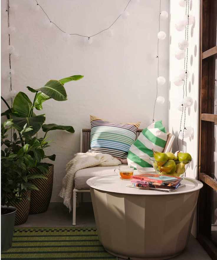IKEA outdoor LÅgaskÄr Coffee Table, Beige