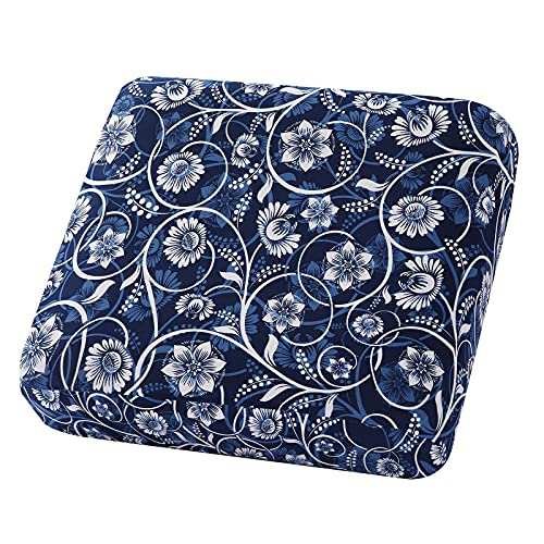 Hyha Printed Couch Cushion Covers, Floral Sofa Covers Washable for Cushion Couch, Stretch Pattern Outdoor Cushion Covers for Patio Furniture With Elastic Bottom(small, Baroque)
