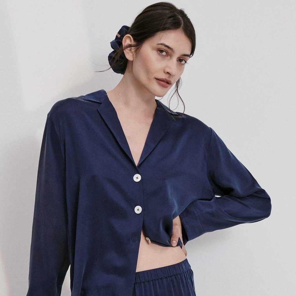 Lunya Washable Silk Classic Scrunchie