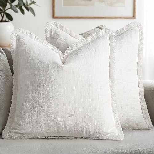 Miulee Christmas Decorative Throw Pillow Covers