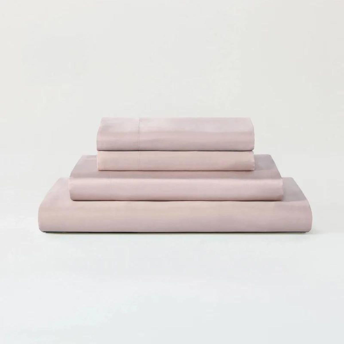 Best bed sheets cut out stacked sheet sets