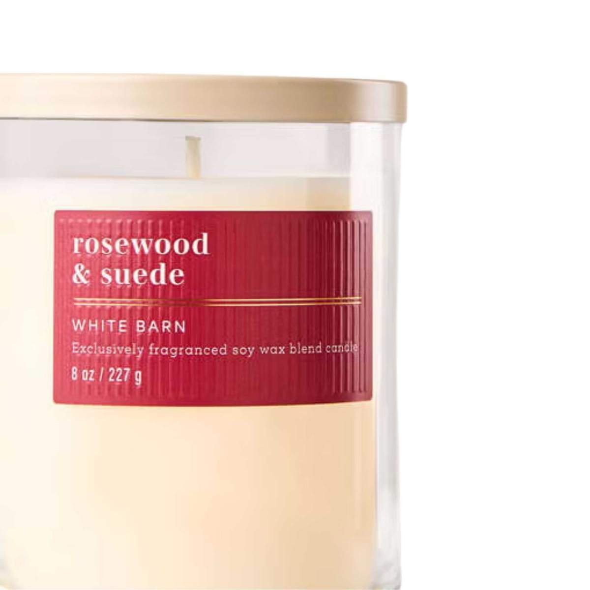 Bath &amp;amp; Body Works Rosewood &amp;amp; Suede candle