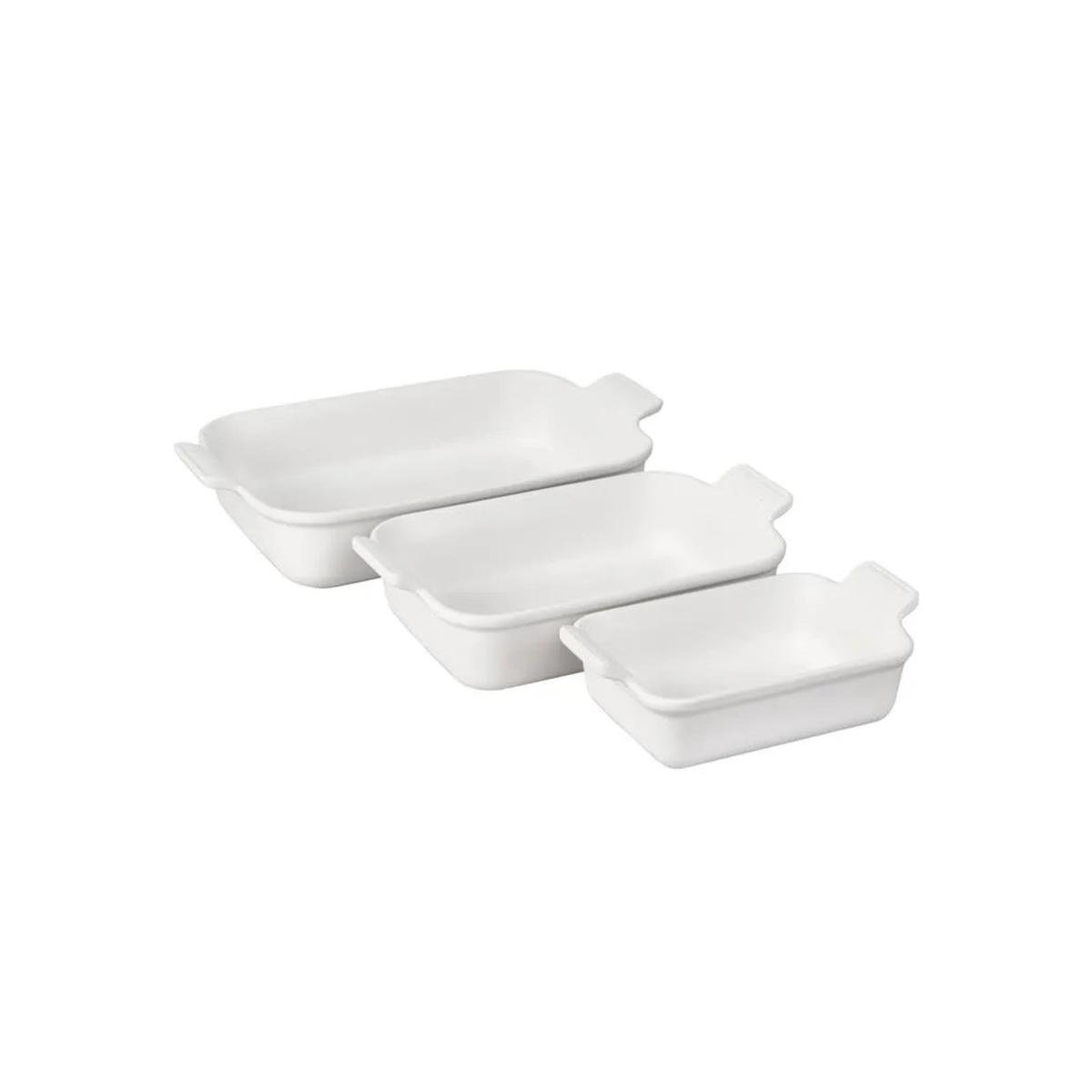 The Heritage Set of 3 Rectangular Baking Dishes