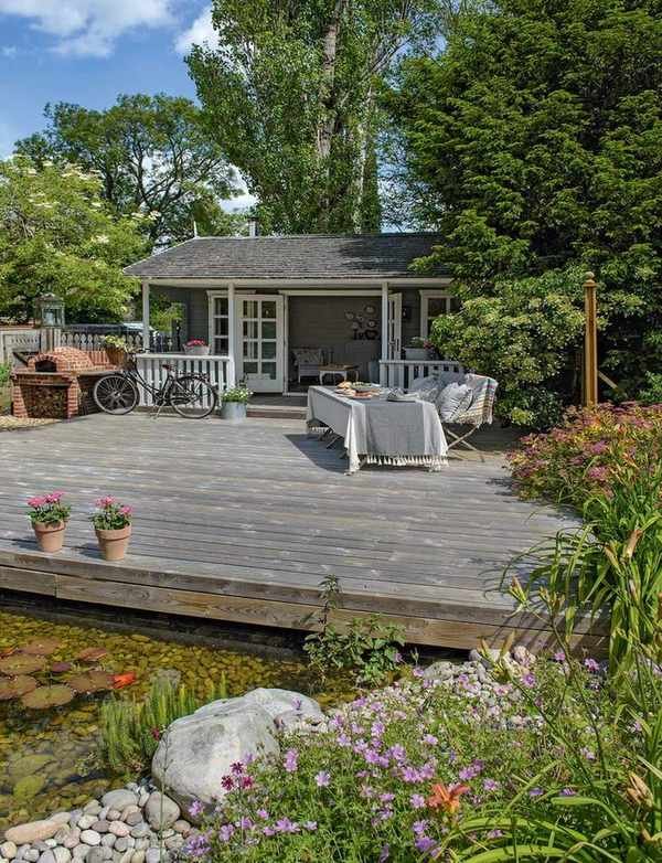 raised patio deck ideas