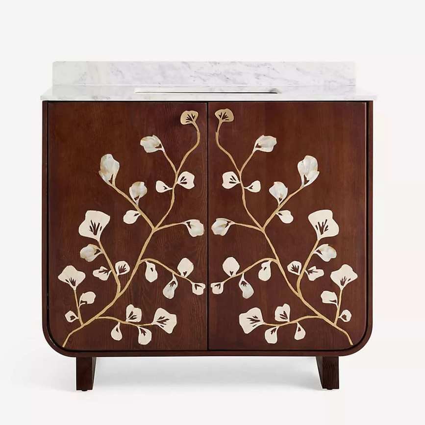 Toulouse Ash Wood Single Bathroom Vanity