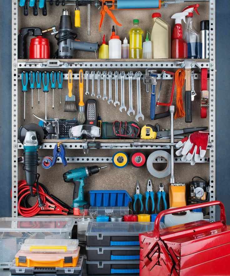 Garage shelves