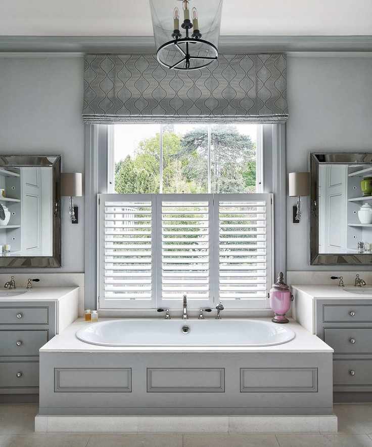 Jack and Jill bathroom with bath tub