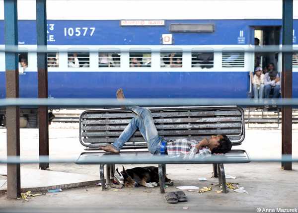 Street photography in Delhi