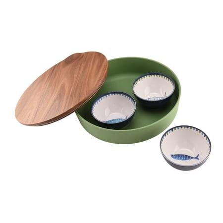Bamboo Melamine Serve Bowl by Drew Barrymore