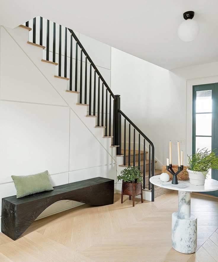 Staircase railing ideas steel