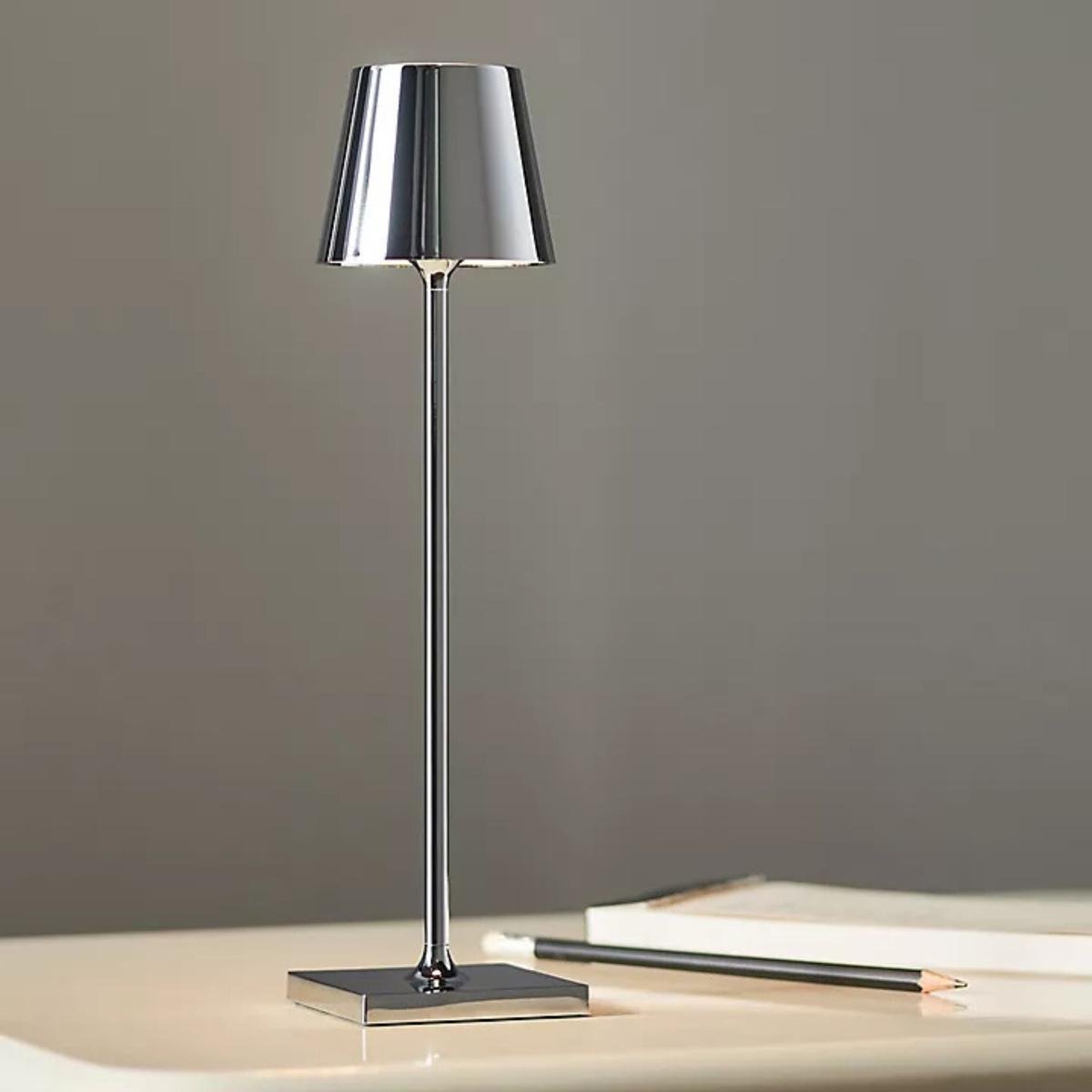 Poldina Pro Micro Metallic Rechargeable LED Portable Table Lamp