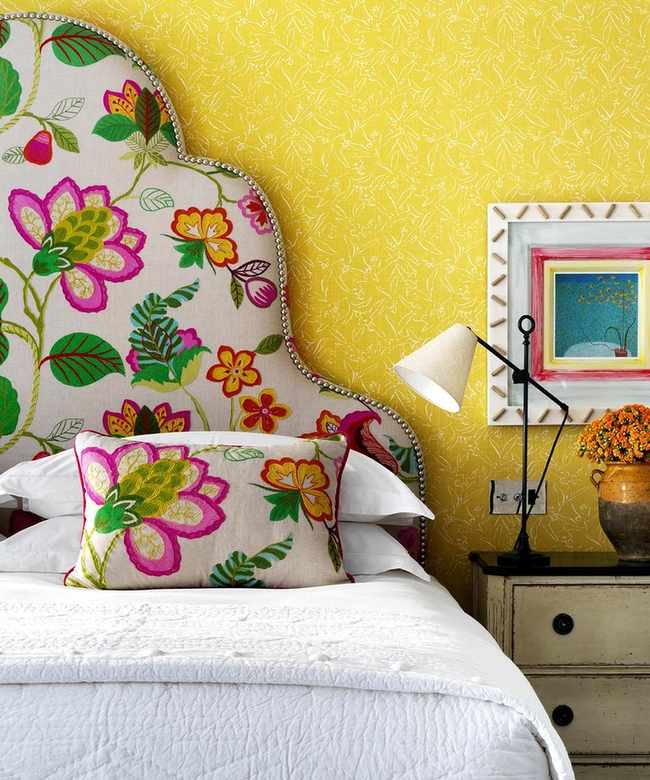 Hotel designed by Kit Kemp in bright color