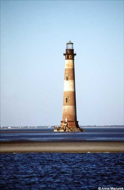 Charleston Top 5: Folly Beach, Morris Island Lighthouse
