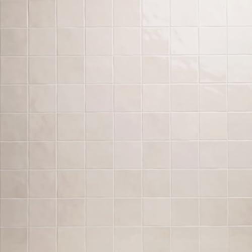 Msi Renzo Dove 5 Inch X 5 Inch Glossy Ceramic Square Wall Tile for Bathroom, Kitchen Backsplash, Accent Wall Tile, and Shower Wall Tile