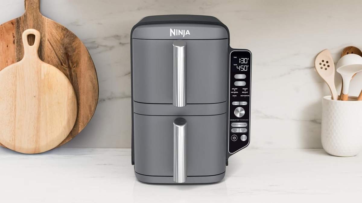 Ninja Double Stack Air Fryer: Compact Design for Family Meals