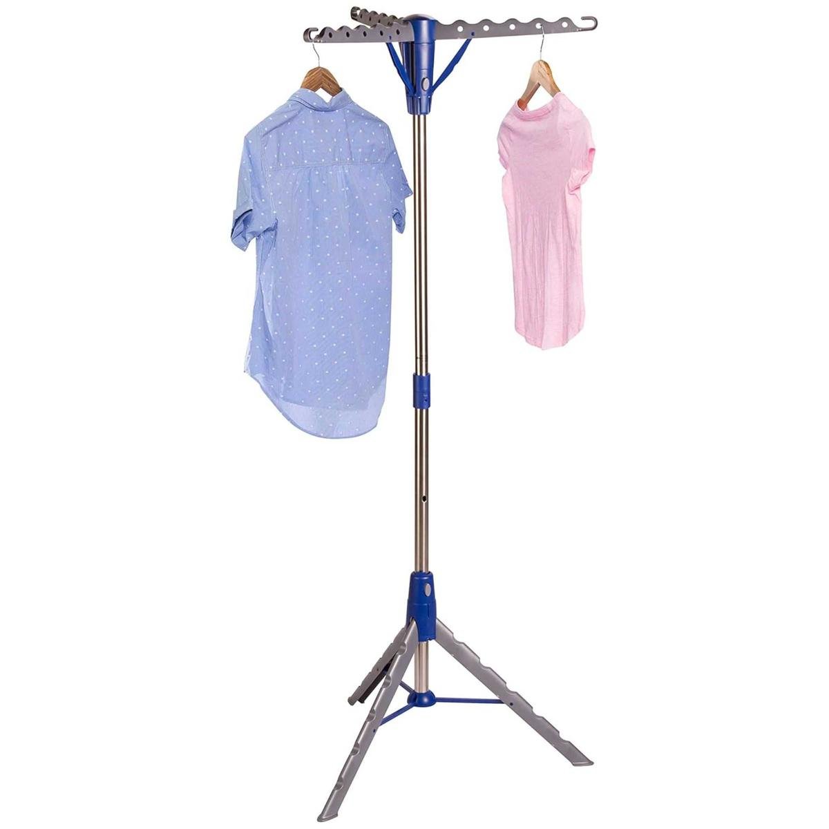 Metal clothes drying rack