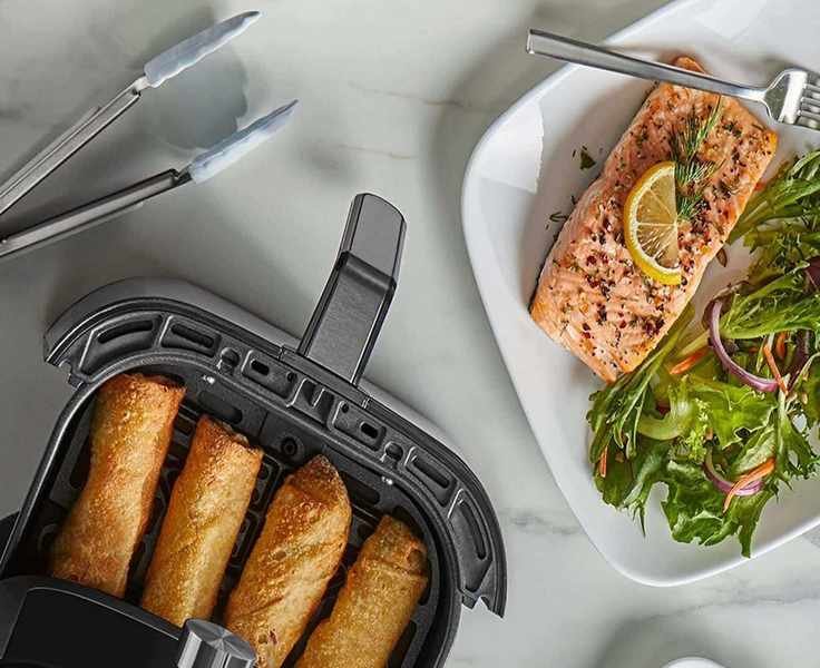 Transform Your Air Fryer with This $7 Stainless Steel Rack for Perfect Crispiness