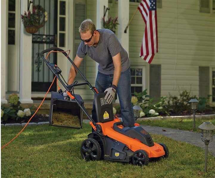 black + decker best electric lawn mower