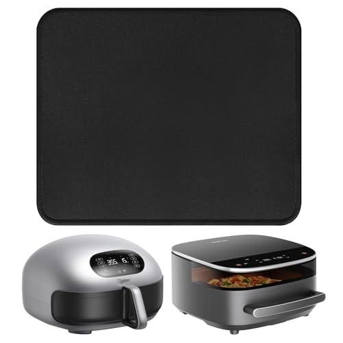 Air Fryer Sliding Mat for Typhur Dome 2 Air Fryer &amp;amp; Pizza Toast Oven, waterproof Heat Resistant Rubber Pad for Indoor Smokeless Smart Grill &amp;amp; Air Fryer Basket 6 Qt, universal Countertop Protection Mat