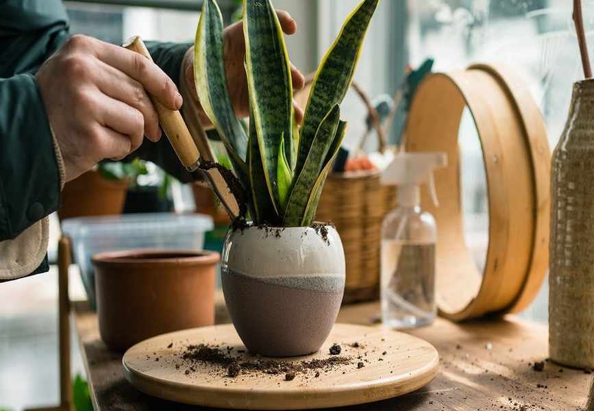 5 signs your snake plant needs repotting and how to do it