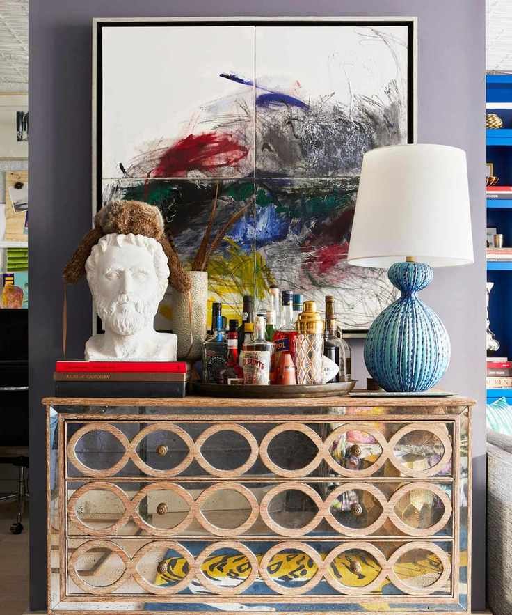 Display on a sideboard