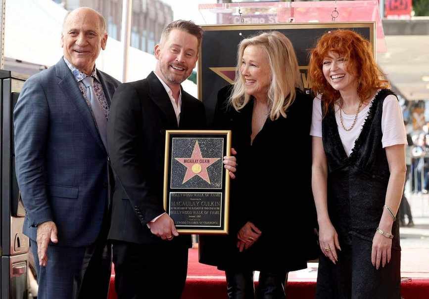 Macaulay Culkin Honored With Star On Hollywood Walk Of Fame