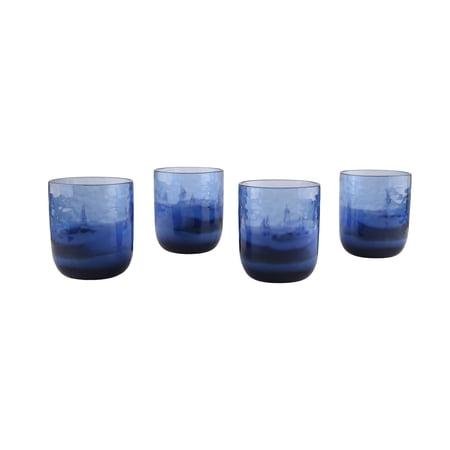 Colorful 4-Piece Acrylic Short Tumblers Set by Drew Barrymore