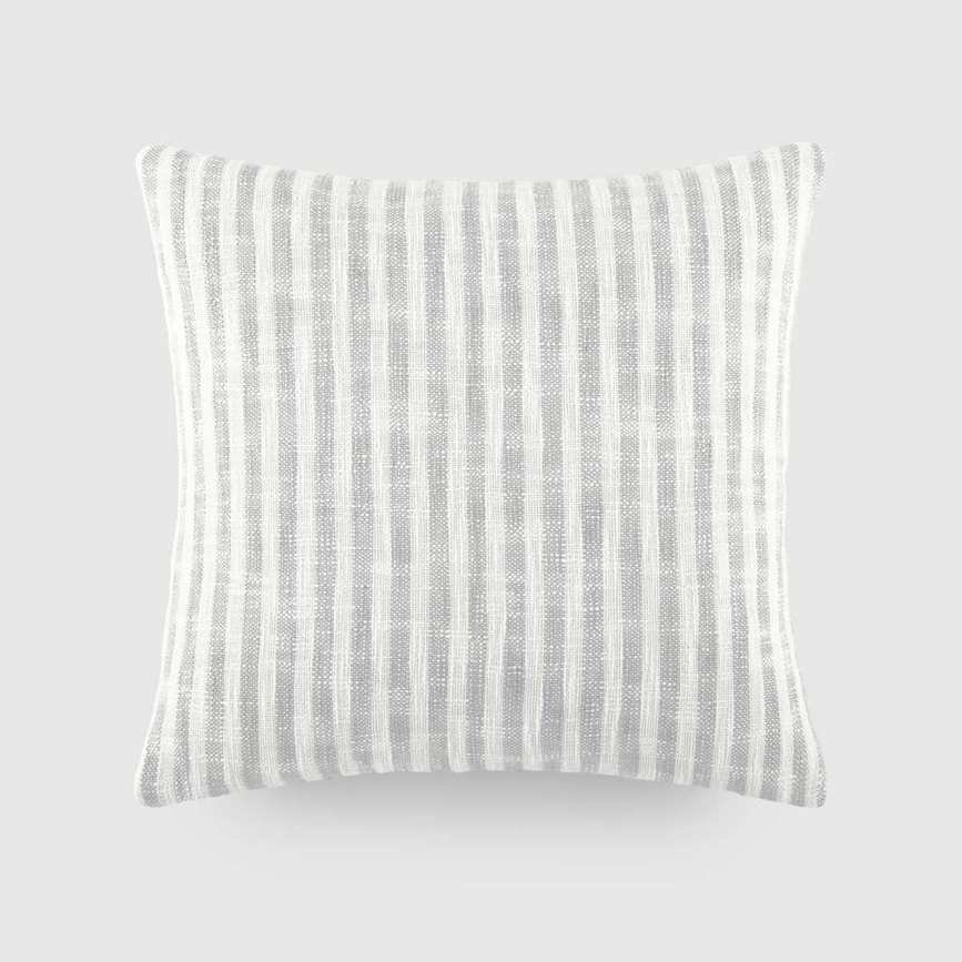 Becky Cameron Yarn Dyed Cotton Throw Pillow in Bengal Stripe &amp; Reviews | Wayfair