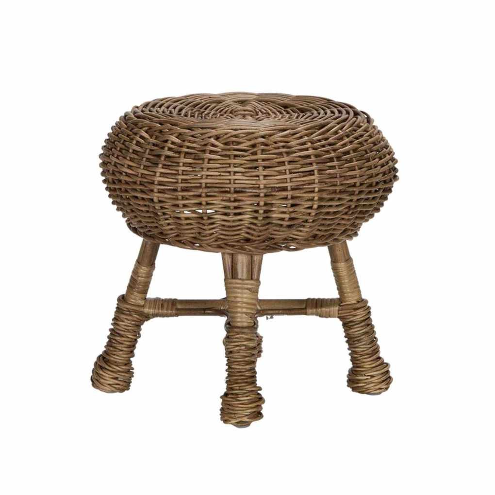 Rattan Footstool