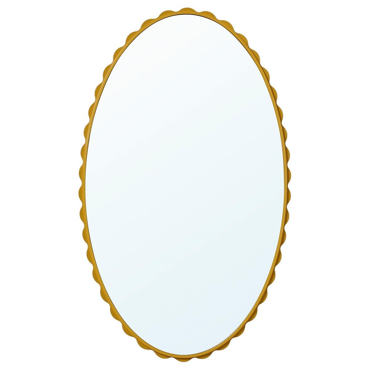 Daggkaprifol Mirror - Dark Yellow 23 5/8x39 3/8 "