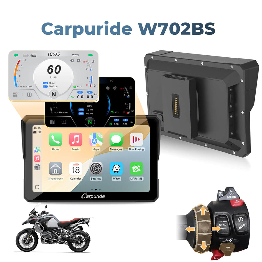 Carpuride W702BS for BMW motorcycles